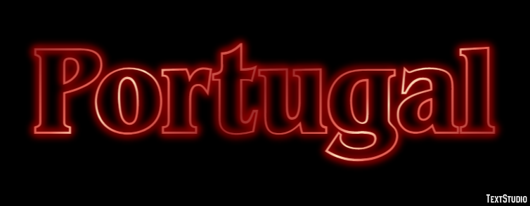 Portugal Effetto testo