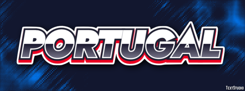 Portugal Efecto de Texto
