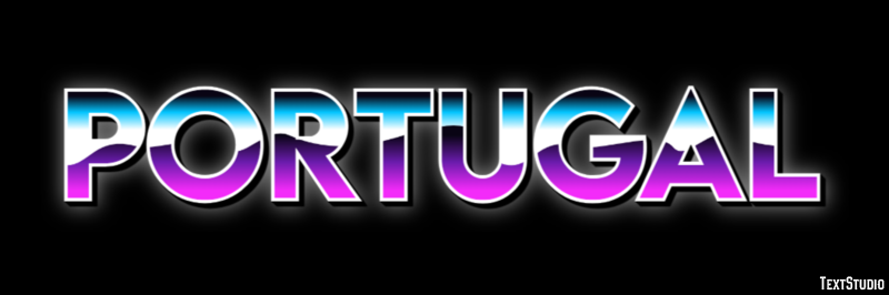 Portugal Efecto de Texto