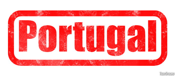 Portugal Efecto de Texto