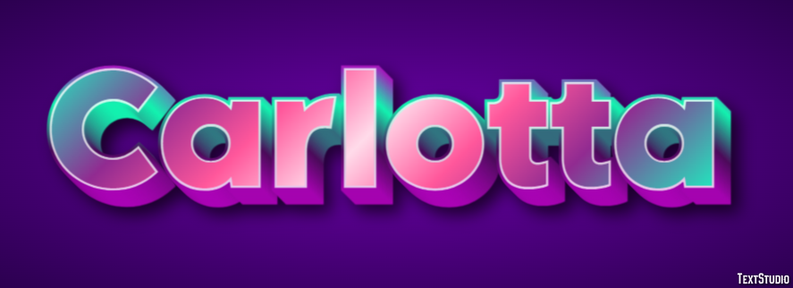 Carlotta Text effect