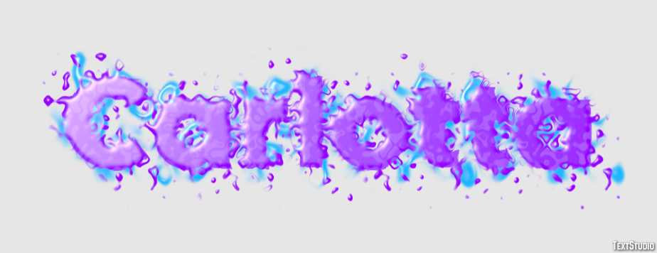 Carlotta Text effect