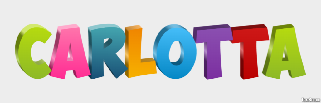 Carlotta Text effect