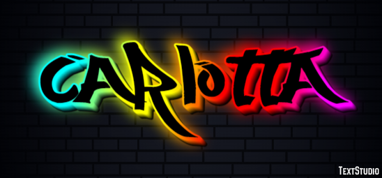 Carlotta Text effect