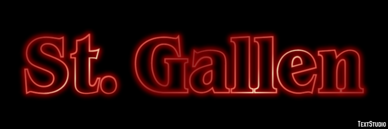 St. Gallen Efekt tekstowy