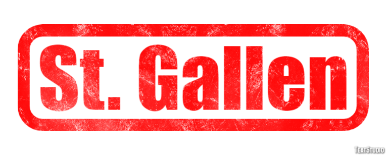 St. Gallen テキスト効果