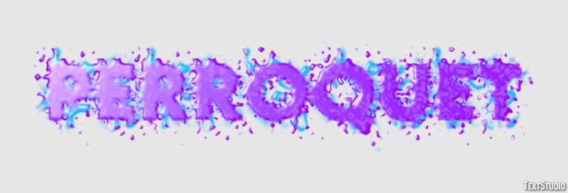 Perroquet Effet de Texte
