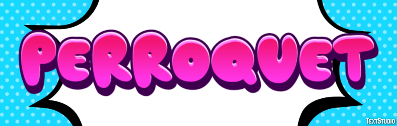 Perroquet Effet de Texte
