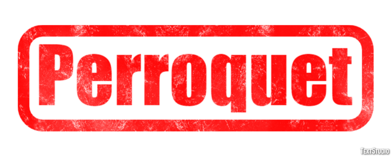 Perroquet Effet de Texte