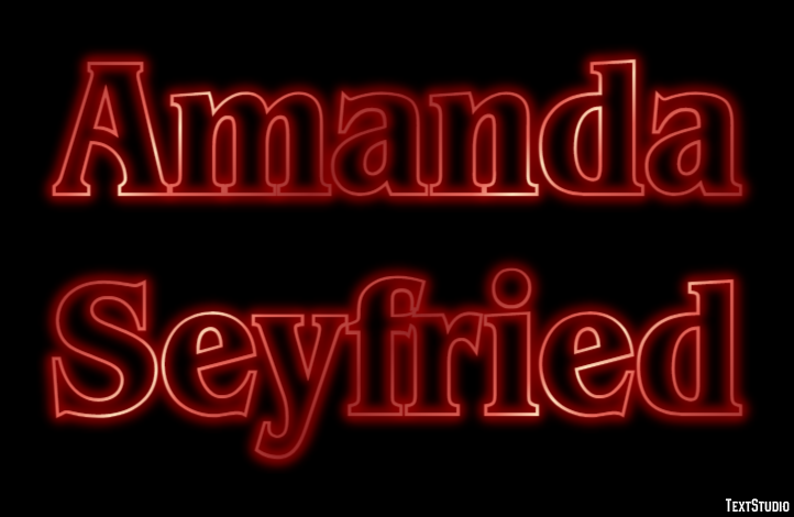 Amanda Seyfried Efeito do texto