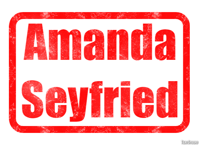 Amanda Seyfried Efecto de Texto