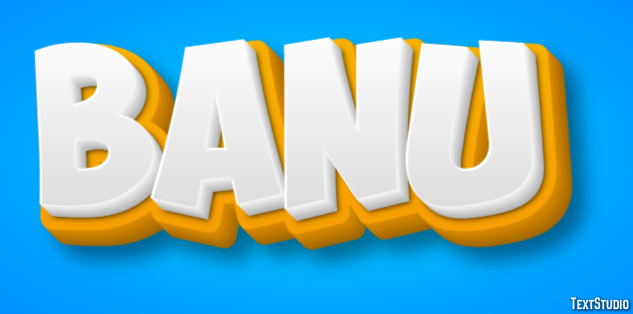 Banu Text Effect