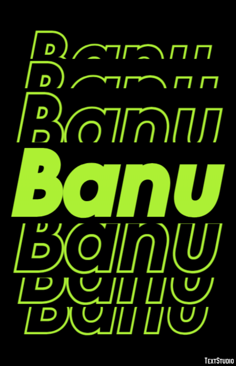Banu Effetto testo