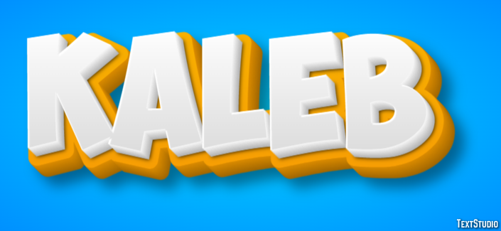 Kaleb Text Effect
