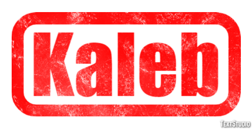 Kaleb Efekt tekstowy
