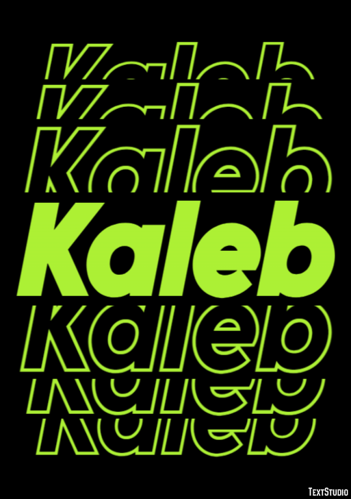 Kaleb Effet de Texte