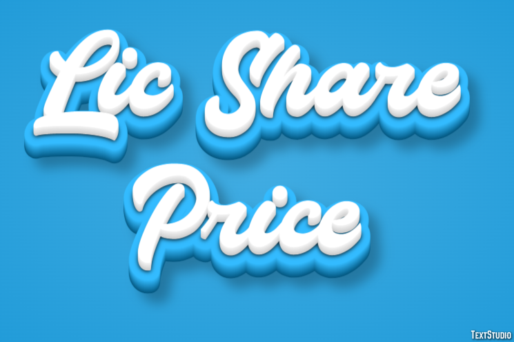 Lic Share Price Effet de texte