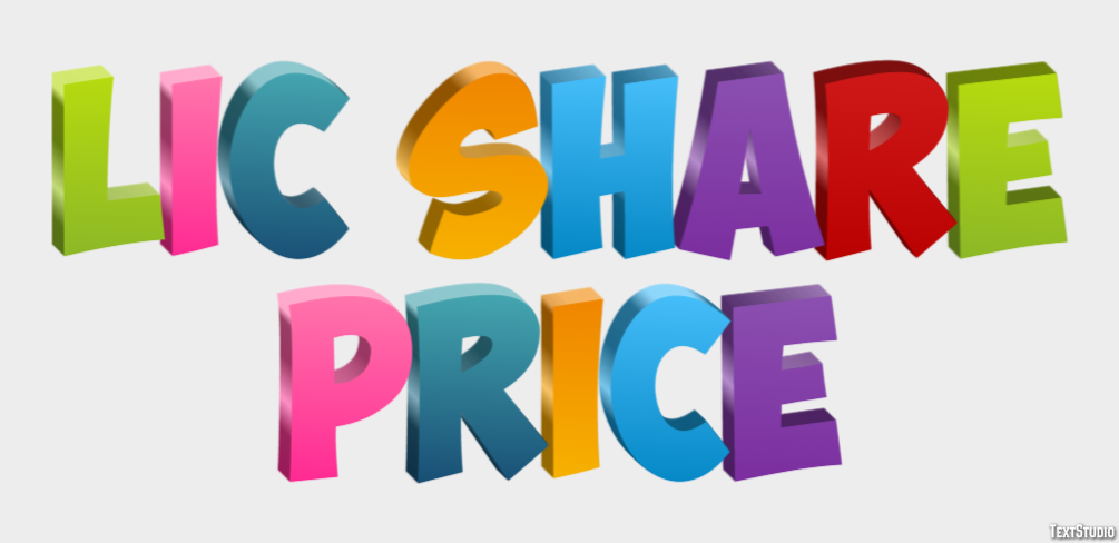 Lic Share Price Effet de texte