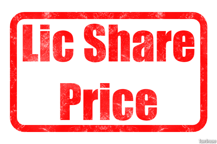 Lic Share Price Effet de texte