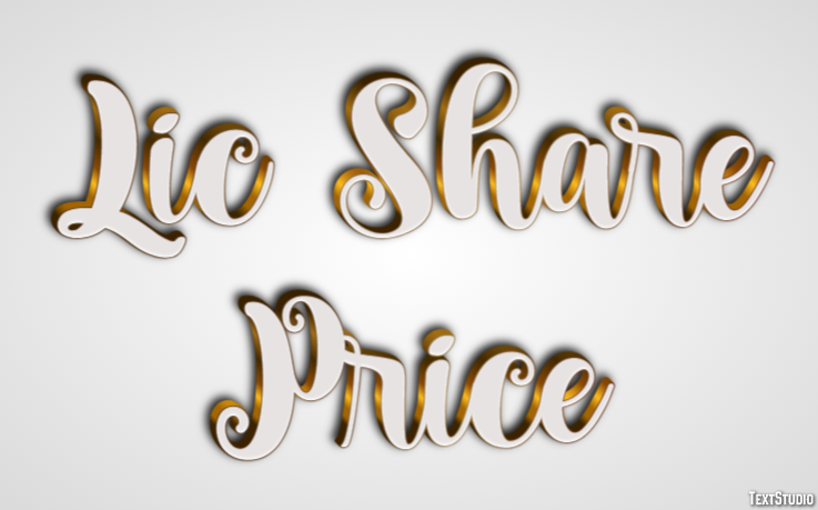 Lic Share Price Effet de texte