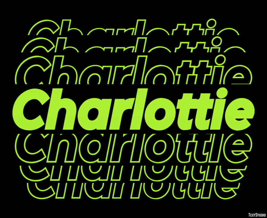 Charlottie テキスト効果