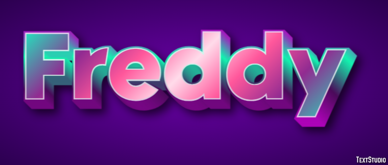 Freddy Efeito do texto