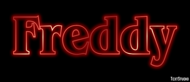 Freddy Efeito do texto
