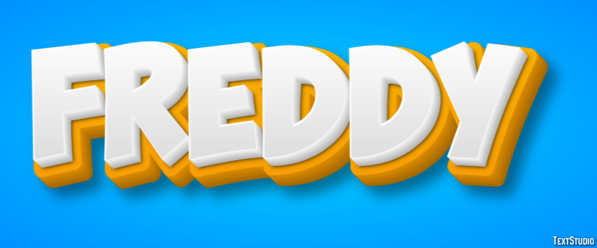 Freddy Efeito do texto