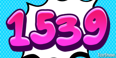 1539 Texteffekt