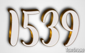 1539 Texteffekt