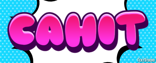 Cahit Efeito de texto