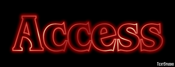 Access Text Effect