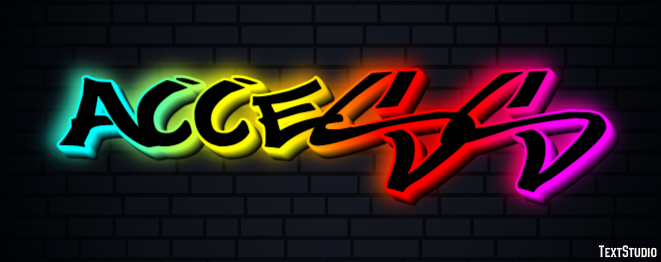 Access Text Effect