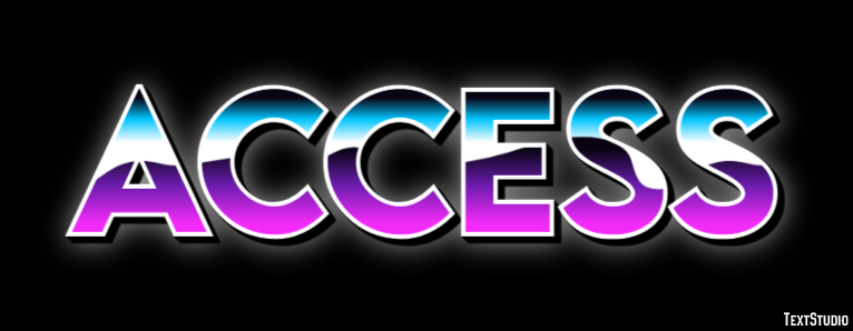Access Text Effect
