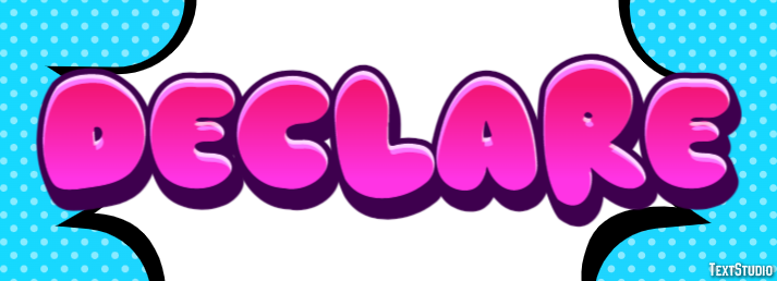 Declare Text Effect