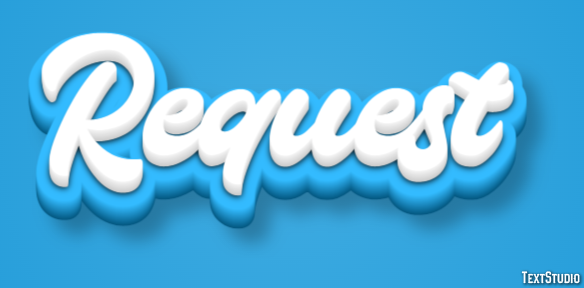 Request Text Effect