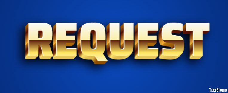 Request Text Effect