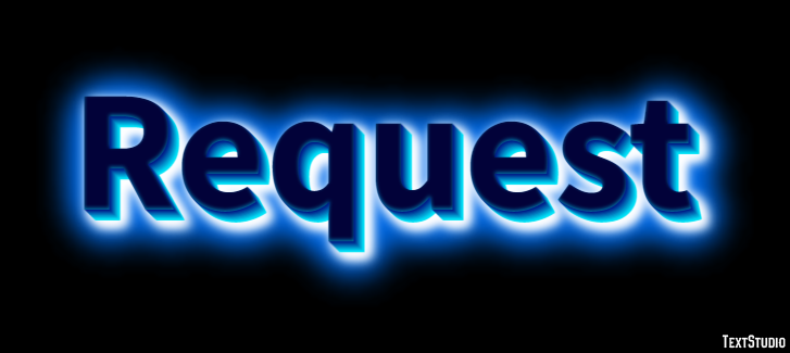Request Text Effect