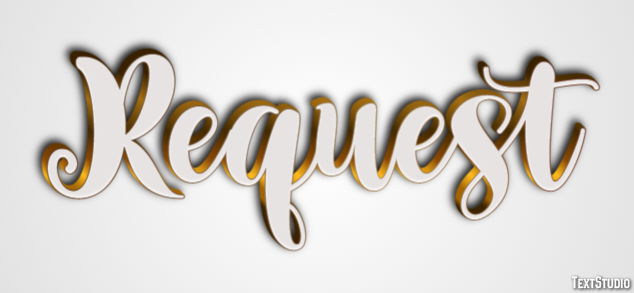 Request Text Effect
