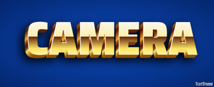 Camera Text Effect