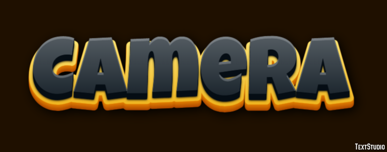 Camera Text Effect