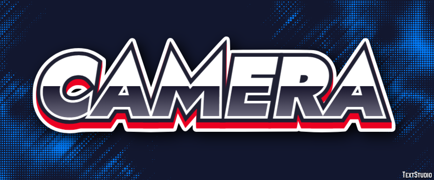 Camera Text Effect
