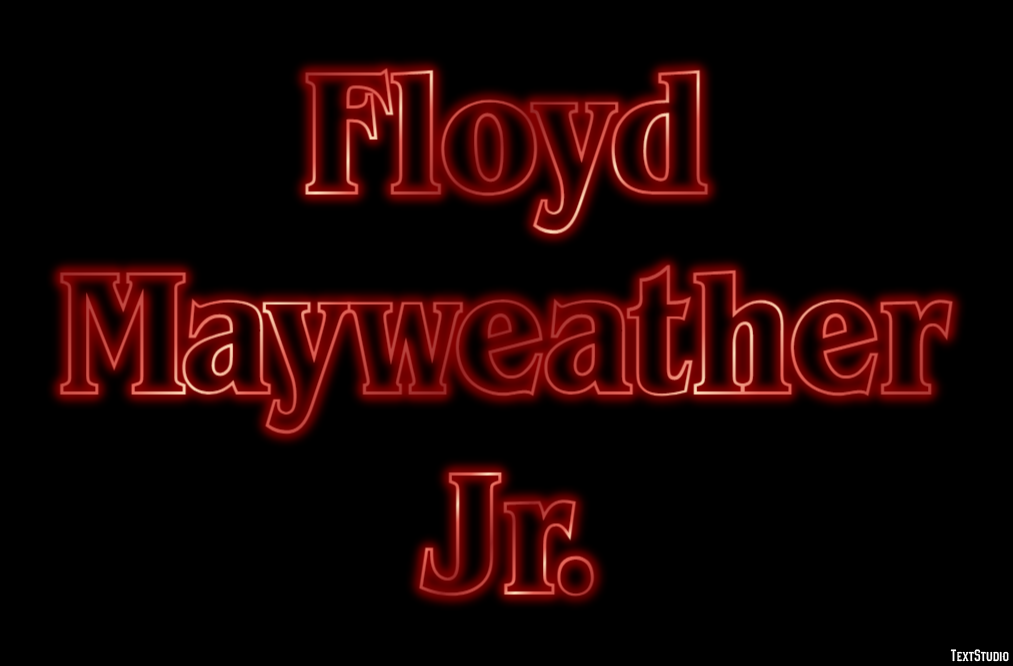 Floyd Mayweather Jr. Efeito do texto