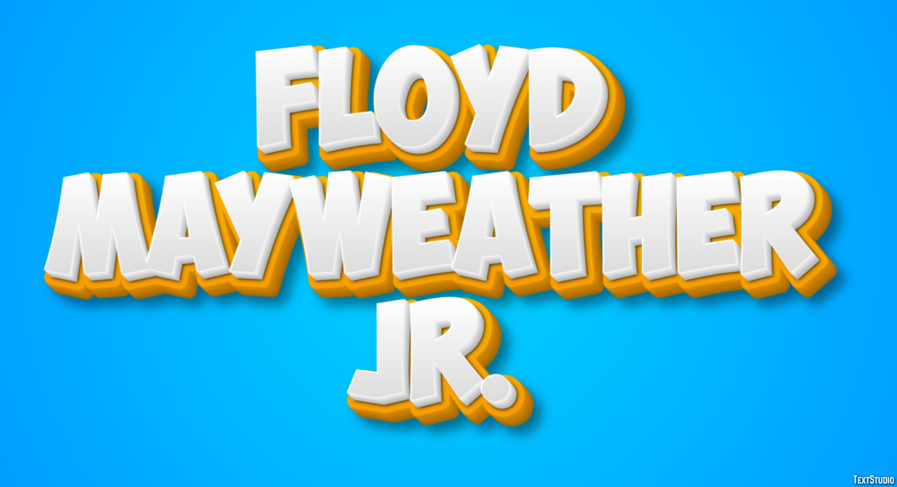 Floyd Mayweather Jr. Efeito do texto