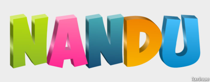 Nandu Text Effect