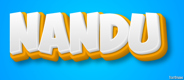 Nandu Text effect