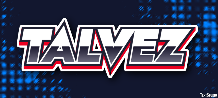 Talvez Text Effect