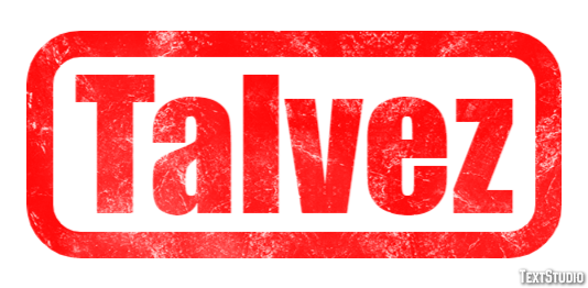 Talvez Text effect