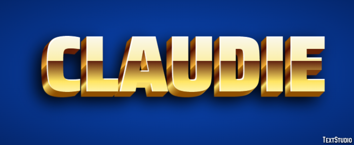 Claudie Text Effect