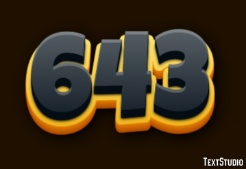 643 Text Effect